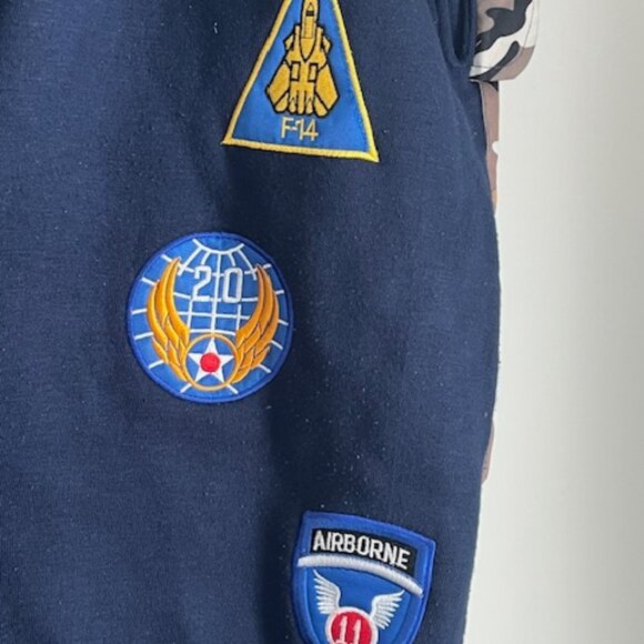 Seals Unlimited Navy Blue and Camo Sweatpants Size 3XL - Picture 7 of 16